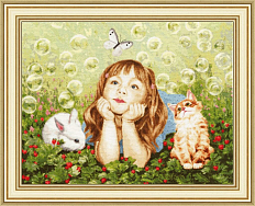 Вышивка ЧМ-073 Земляничная поляна Вышивка ЧМ-073 Земляничная поляна