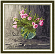 Вышивка ЛЦ-046 Голландские тюльпаны Вышивка ЛЦ-046 Голландские тюльпаны