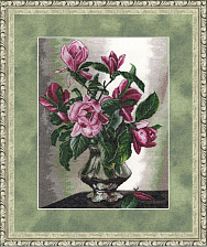 Вышивка ЛЦ-027 Магнолии Вышивка ЛЦ-027 Магнолии