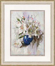 Вышивка СЖ-056 Белые лилии Вышивка СЖ-056 Белые лилии