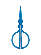 Ножницы «Roly Poly» цвет синий