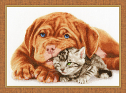 Вышивка НЛ-053 Любимцы Вышивка НЛ-053 Любимцы