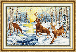 Вышивка ДЖ-038 В весеннем лесу