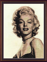Вышивка ЗГ-002 Мерилин Монро Вышивка ЗГ-002 Мерилин Монро